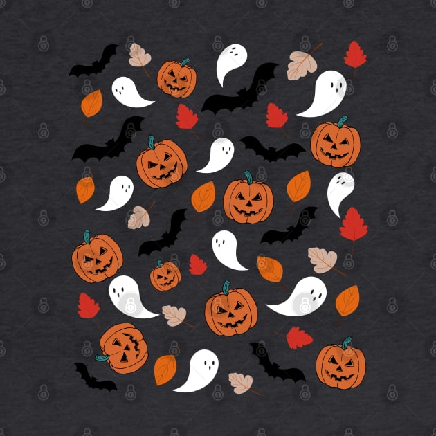 Happy Halloween Celebration Pattern by Stylish Dzign